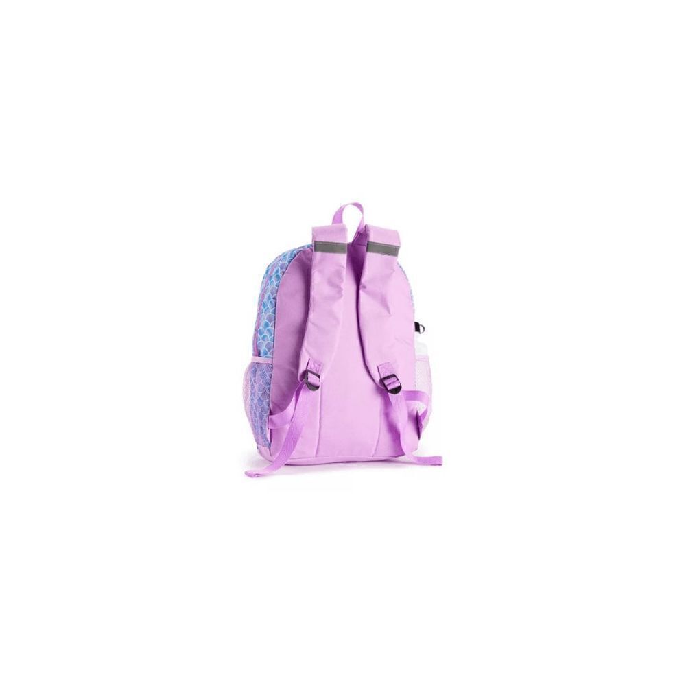 NEW MERMAID SCALES Girls Print Backpack 6-Piece Set - Picture 4 of 4